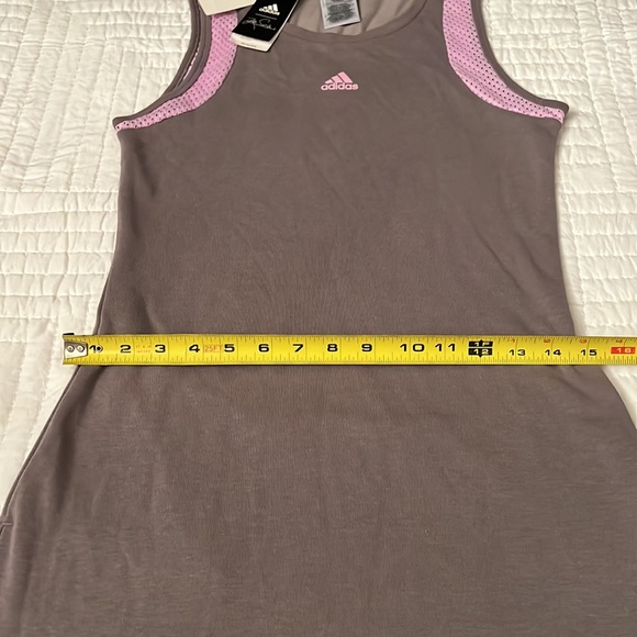 ADIDAS ZOE SALDANA Dress NWT SO CUTE w/Pockets Size Small - Picture 8 of 10